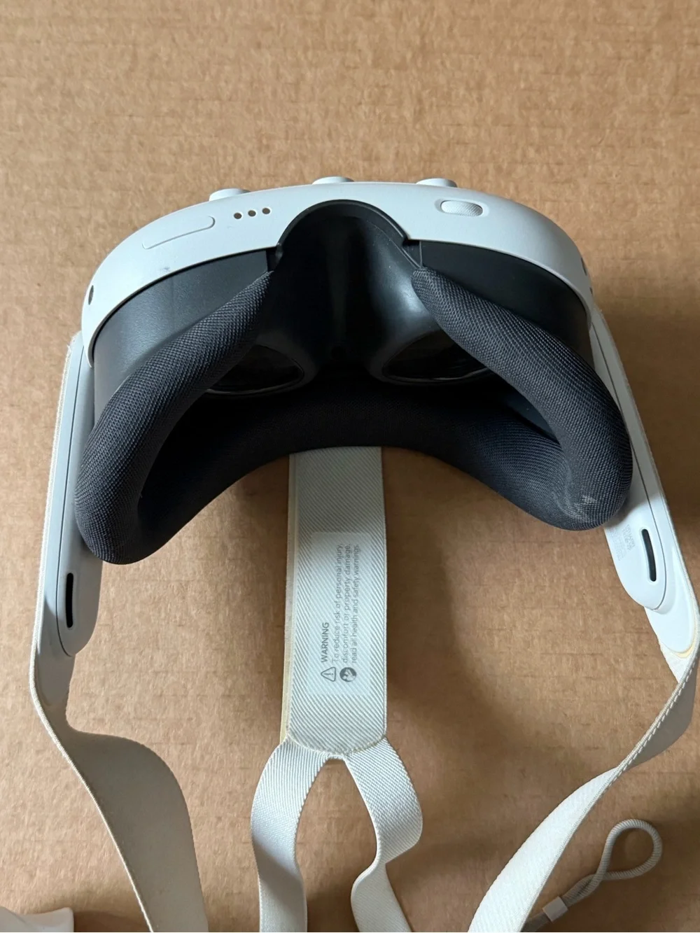 White Wireless VR Headset with Matching Controllers - Comfortable Fit
